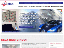 Tablet Screenshot of fuplas.com.br